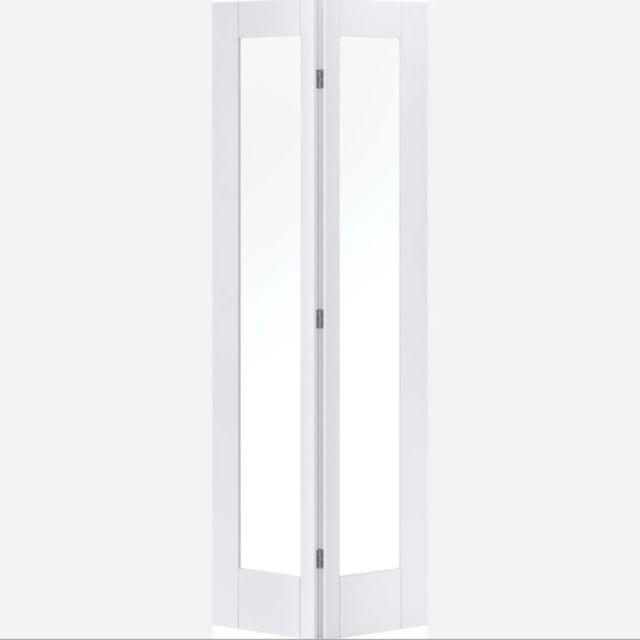 LPD | INTERNAL | PATTERN 10 | GLAZED 1P | CLEAR | BI-FOLD | PRIMED | WHITE | FSC®