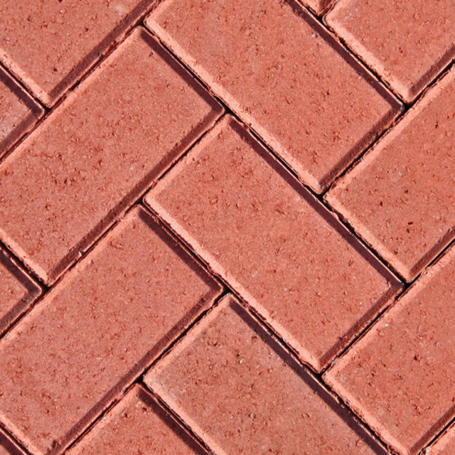 50mm Block Paving Red