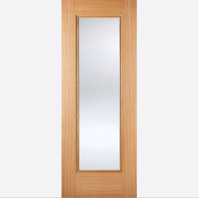 LPD | INTERNAL | EINDHOVEN | GLAZED 1L | CLEAR | PRE-FINISHED | OAK