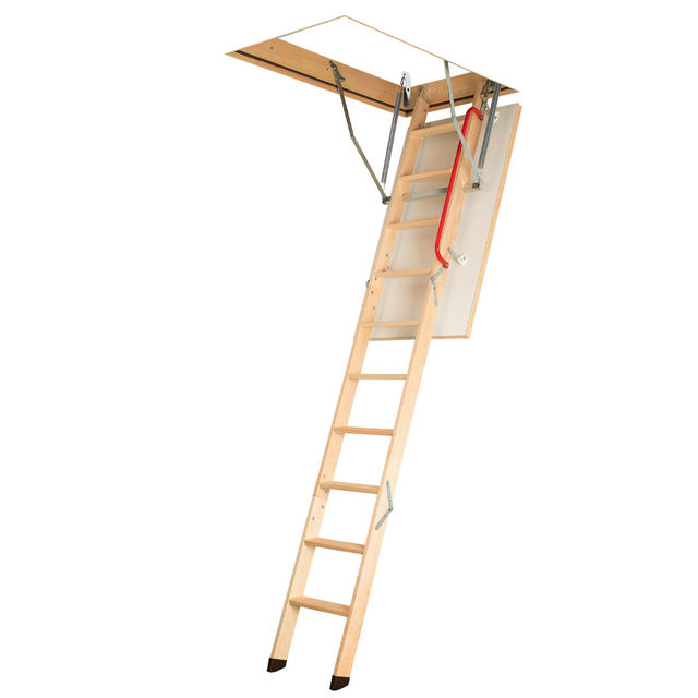 FAKRO | LOFT LADDER | WOODEN | LWK KOMFORT | 1100 X 550MM